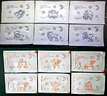 Испания Spain (6 шт с 2-х сторон 6 pcs with 2 sides)